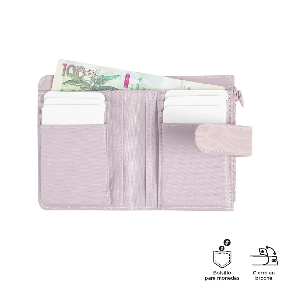 Billetera  Totto Texture Dull con RFID Blocker 9