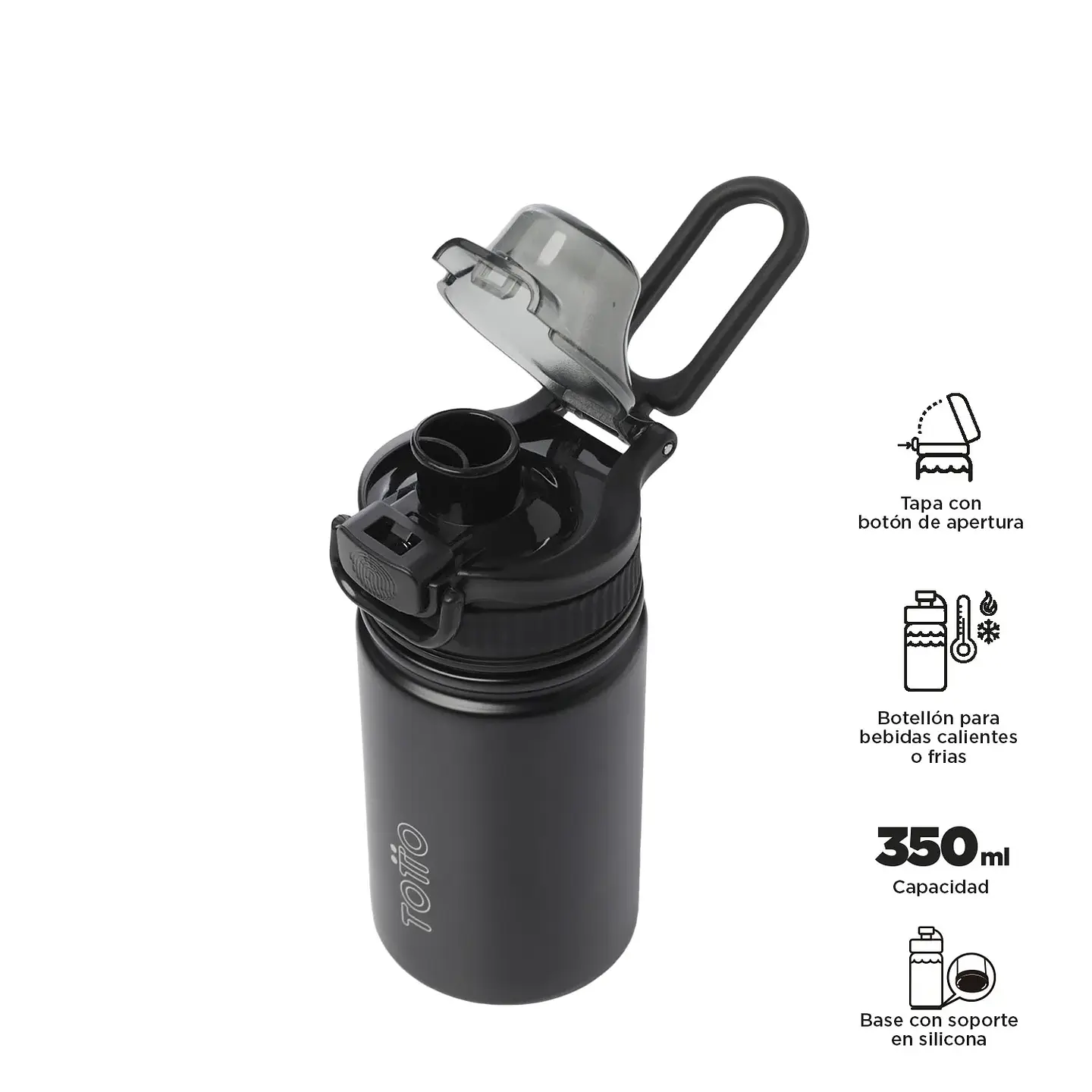 Botilito Totto Térmico Jet 350 ml  6