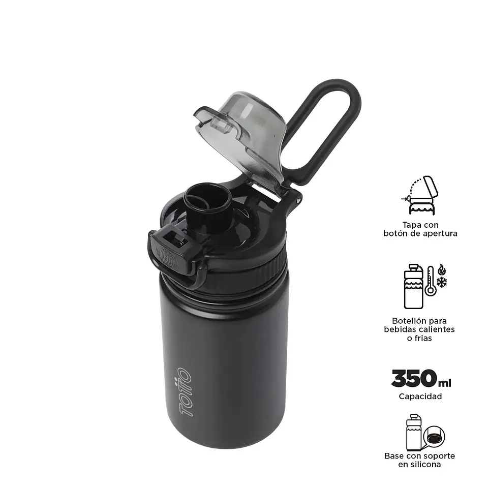 Botilito Totto Térmico Jet 350 ml  6