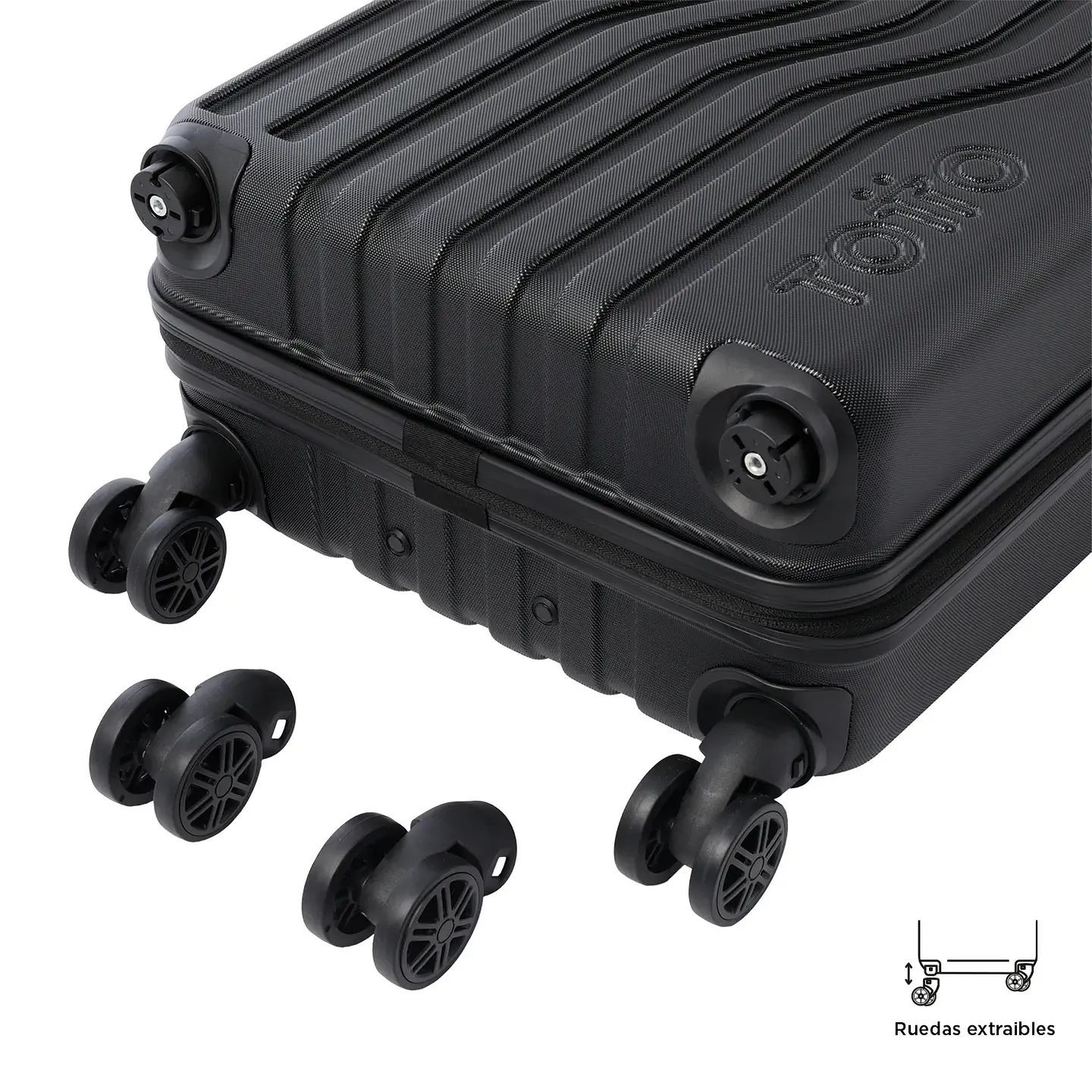 Maleta Totto de 10 Kilos con Ruedas Extraíbles 360 Nomad  S 10
