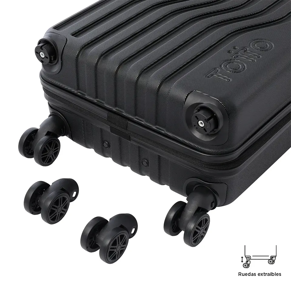Maleta Totto de 10 Kilos con Ruedas Extraíbles 360 Nomad  S 10