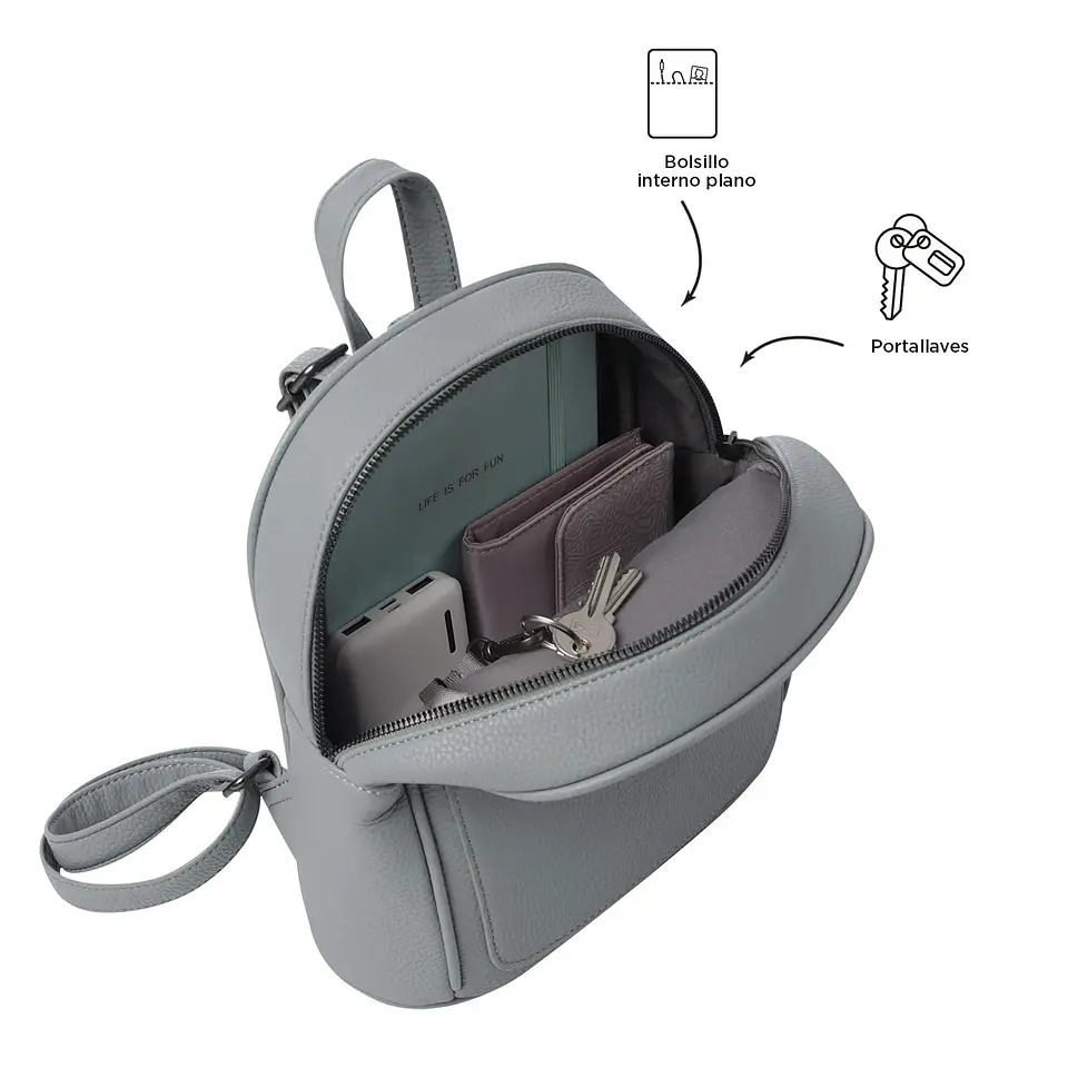 Mochila Totto Smooth Pequeña 12