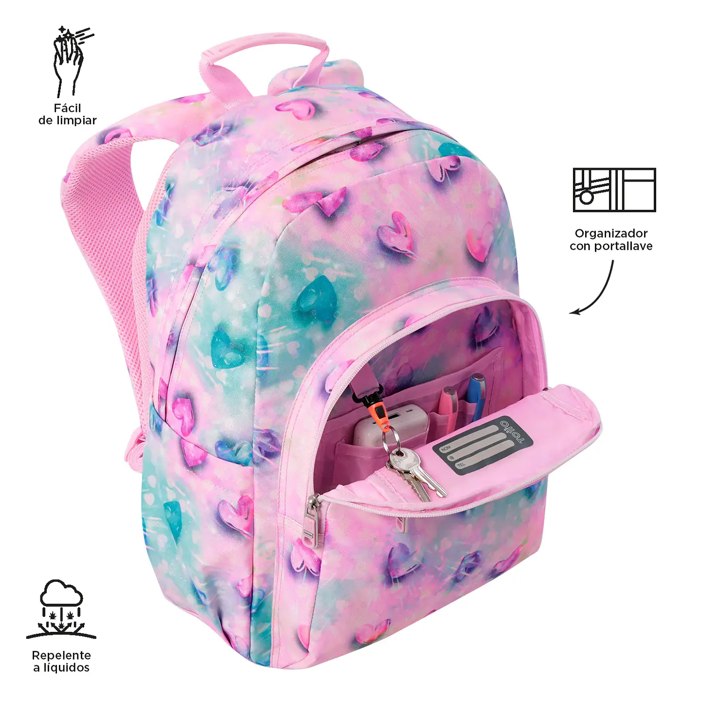 Morral  Totto Acuarela Glitter 31