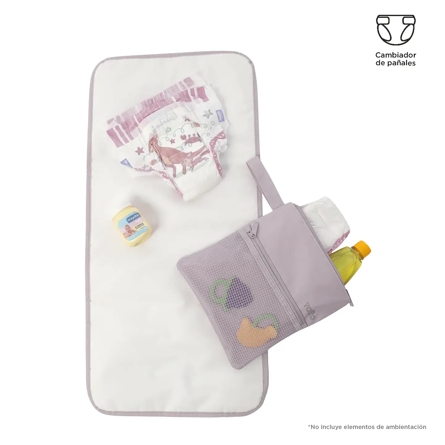 Morral Pañalera Totto Babybao 2.0 Bolsillos Térmicos 3