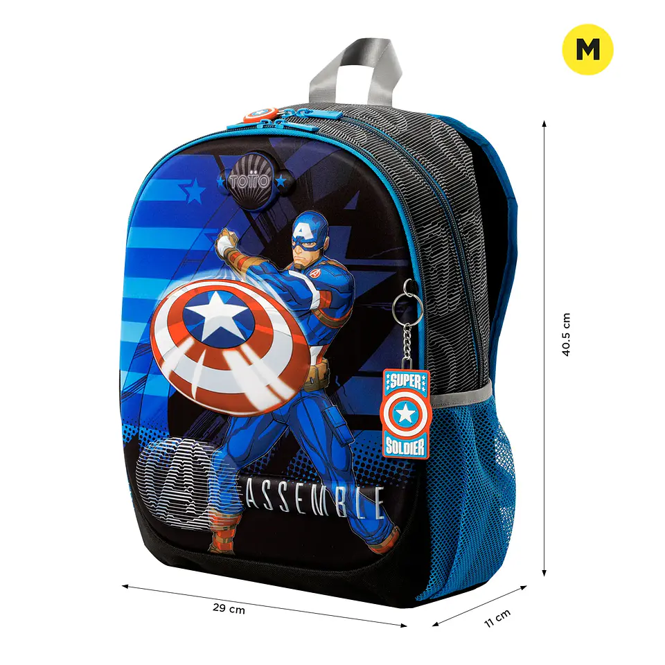 MORRAL TOTTO AVENGERS CAP M 4