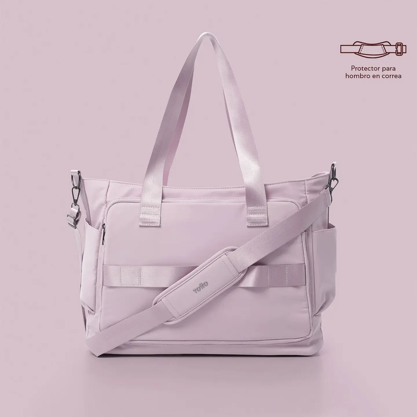 Bolso Totto Duffle Sahara Maxi Tote  19