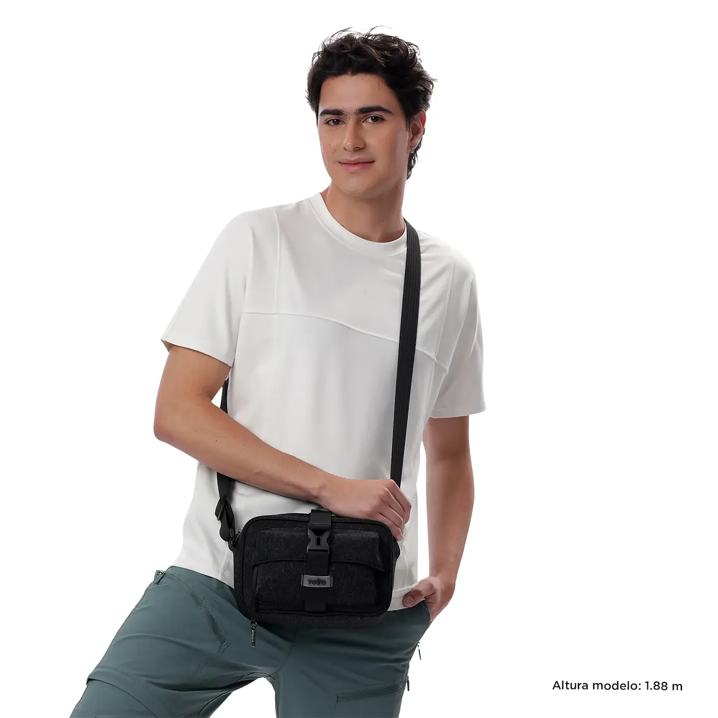 Bolso Totto para Hombre Knit Crossbody 5