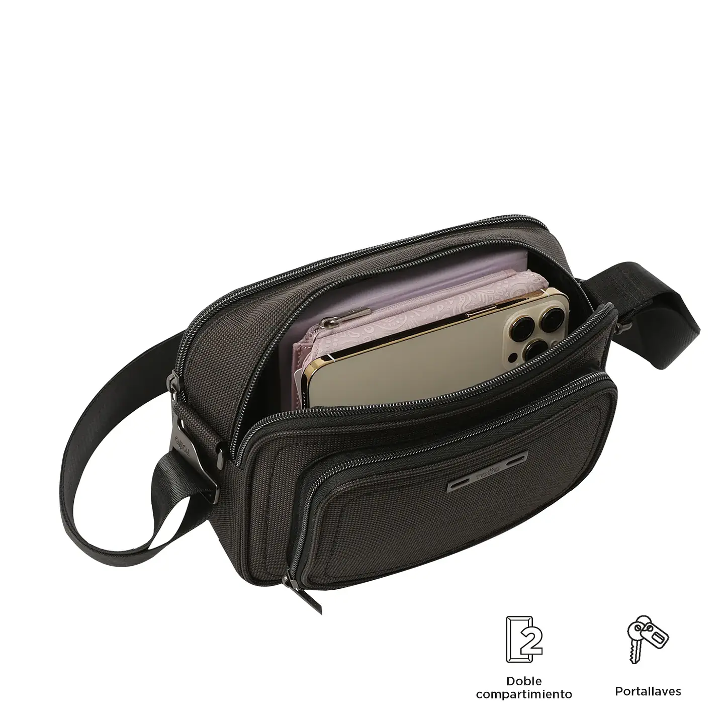 Bolso  Totto para Hombre Canvas Crossbody 2