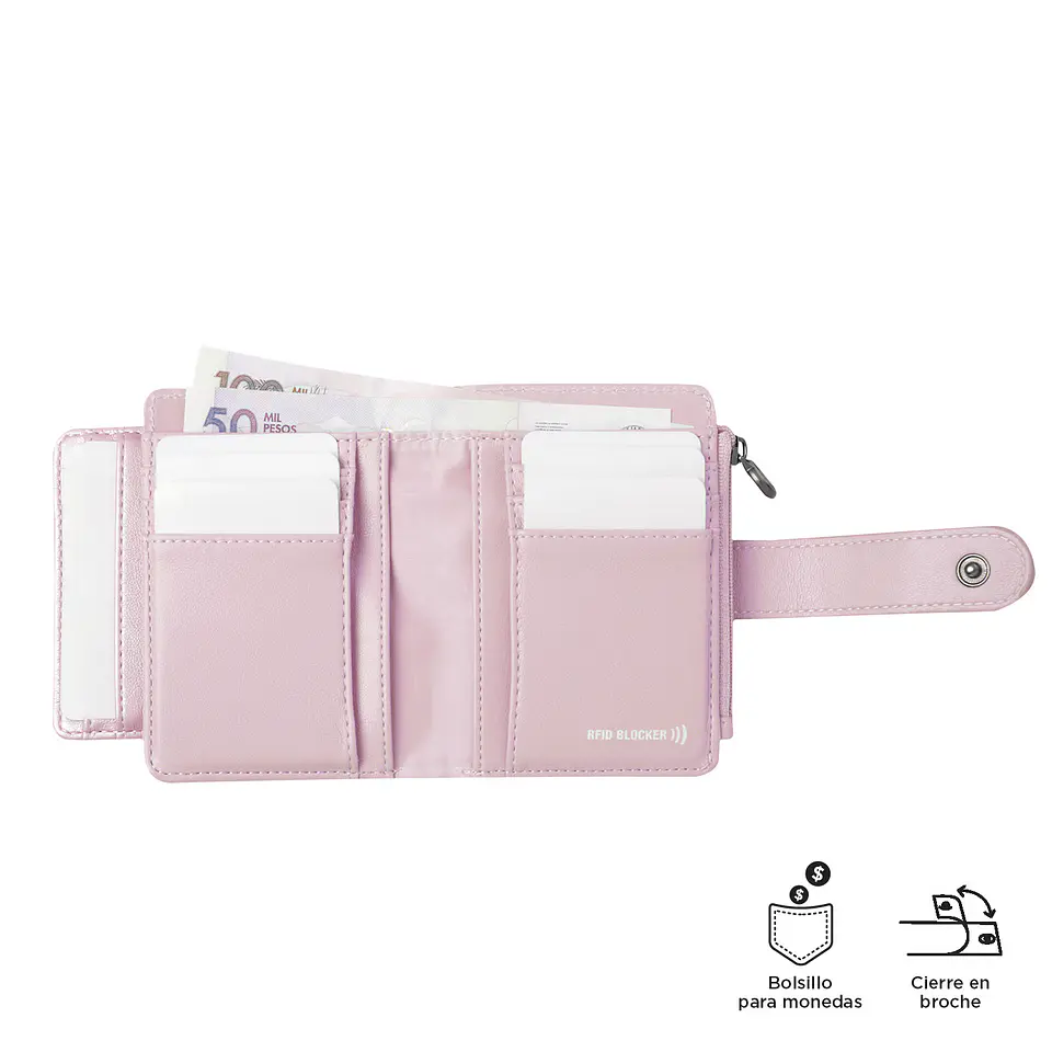 Billetera Totto Style Dull Con Rfid  4