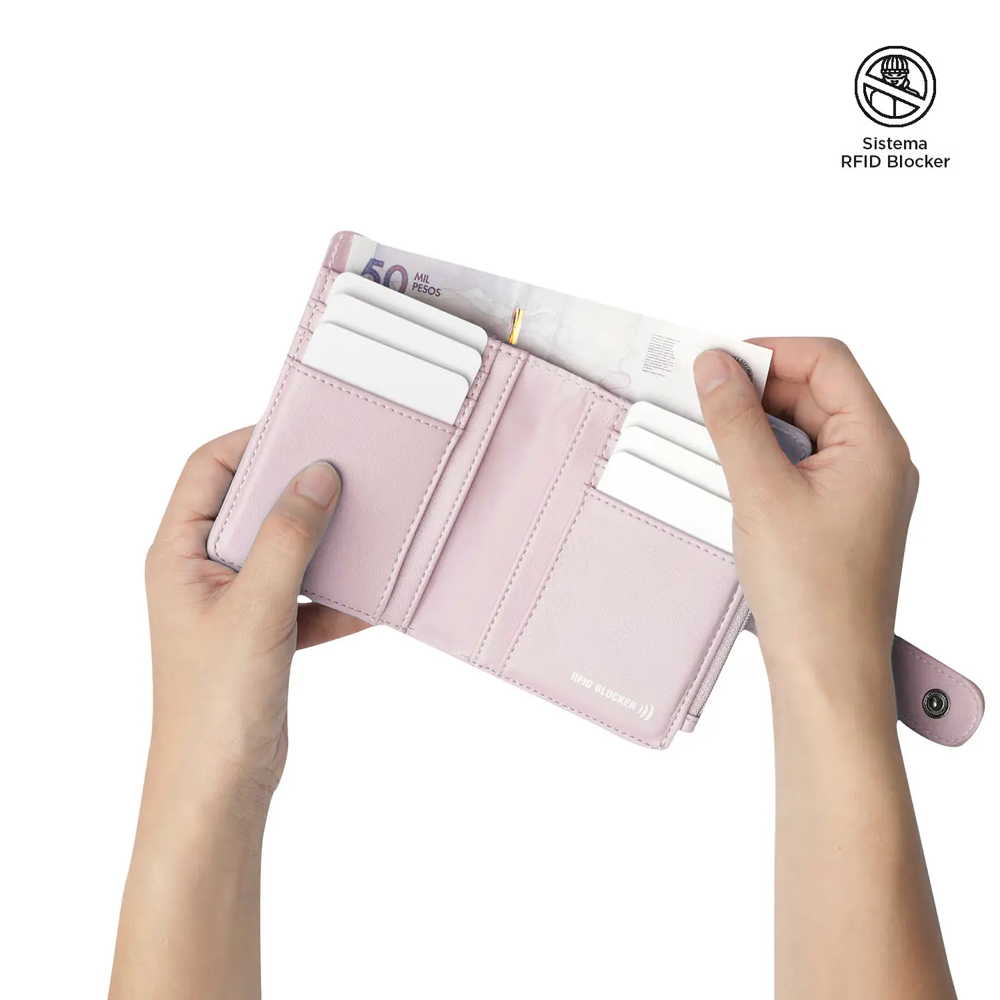 Billetera Totto Style Dull Con Rfid  5