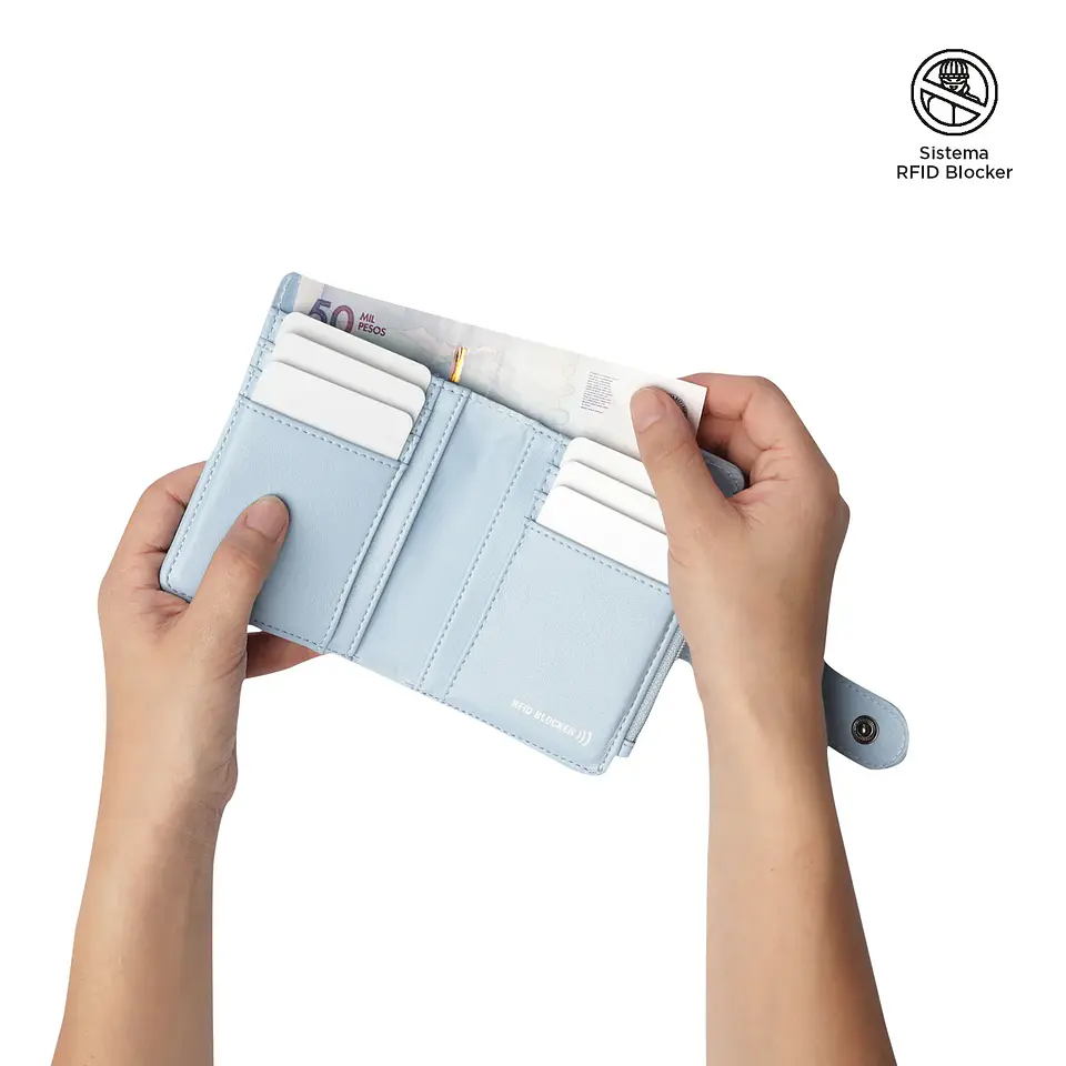 Billetera Totto Style Dull Con Rfid  9
