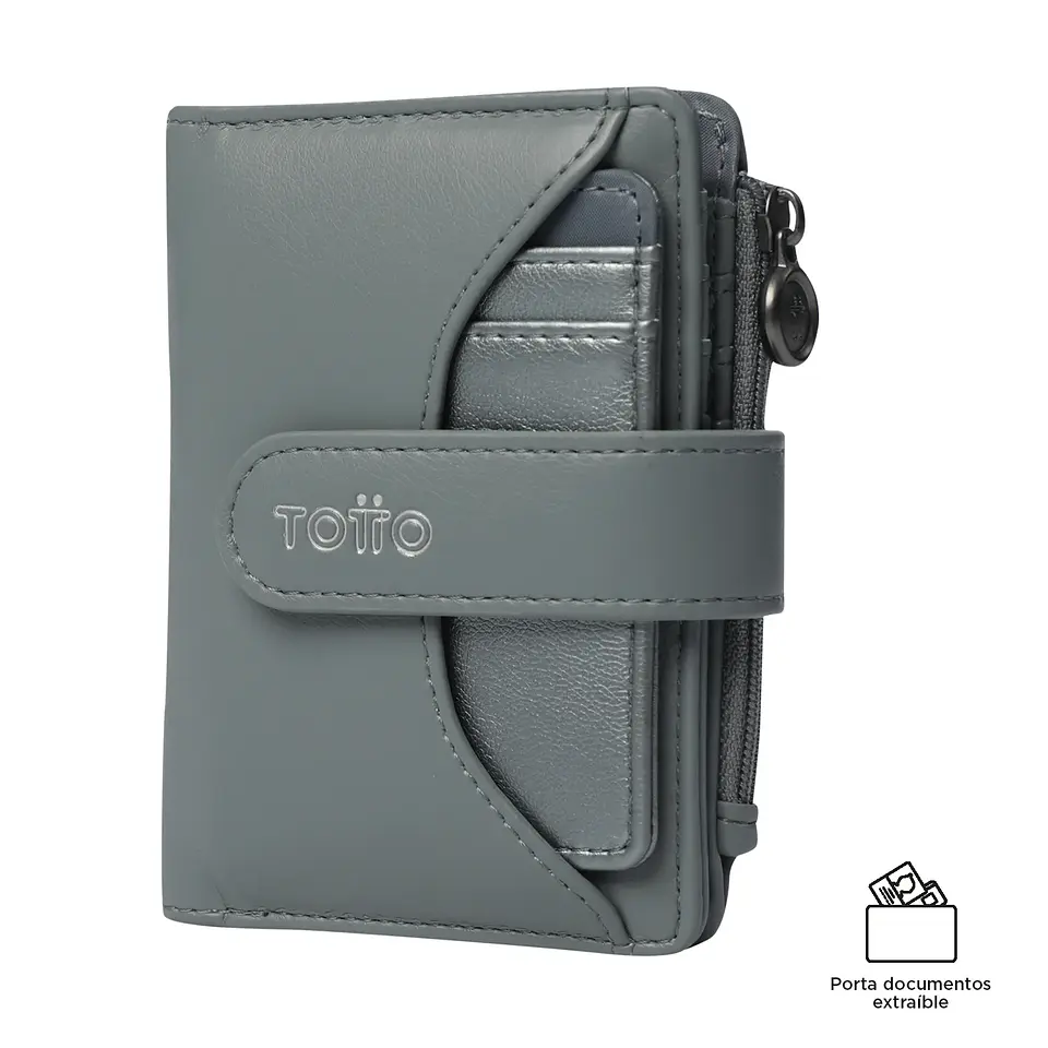 Billetera Totto Style Dull Con Rfid  12