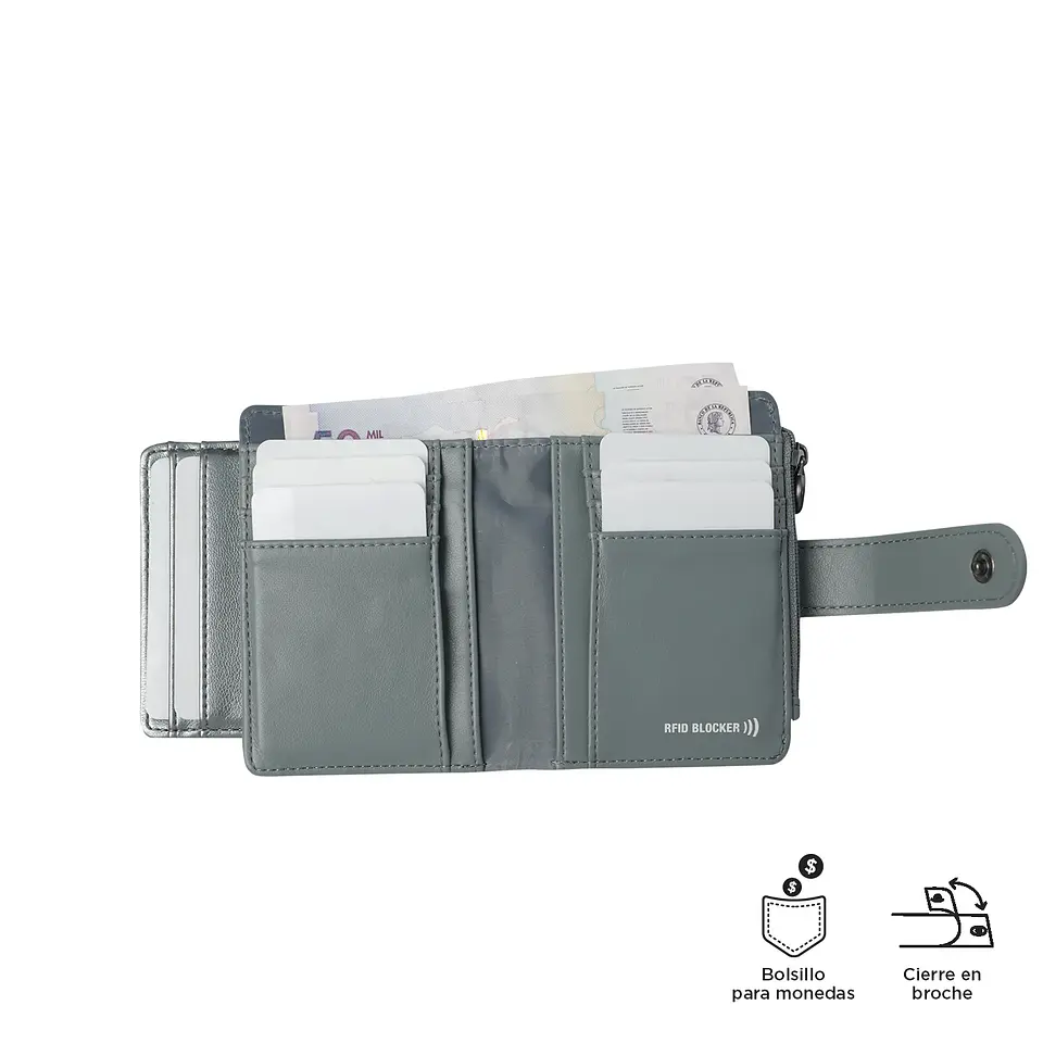 Billetera Totto Style Dull Con Rfid  13
