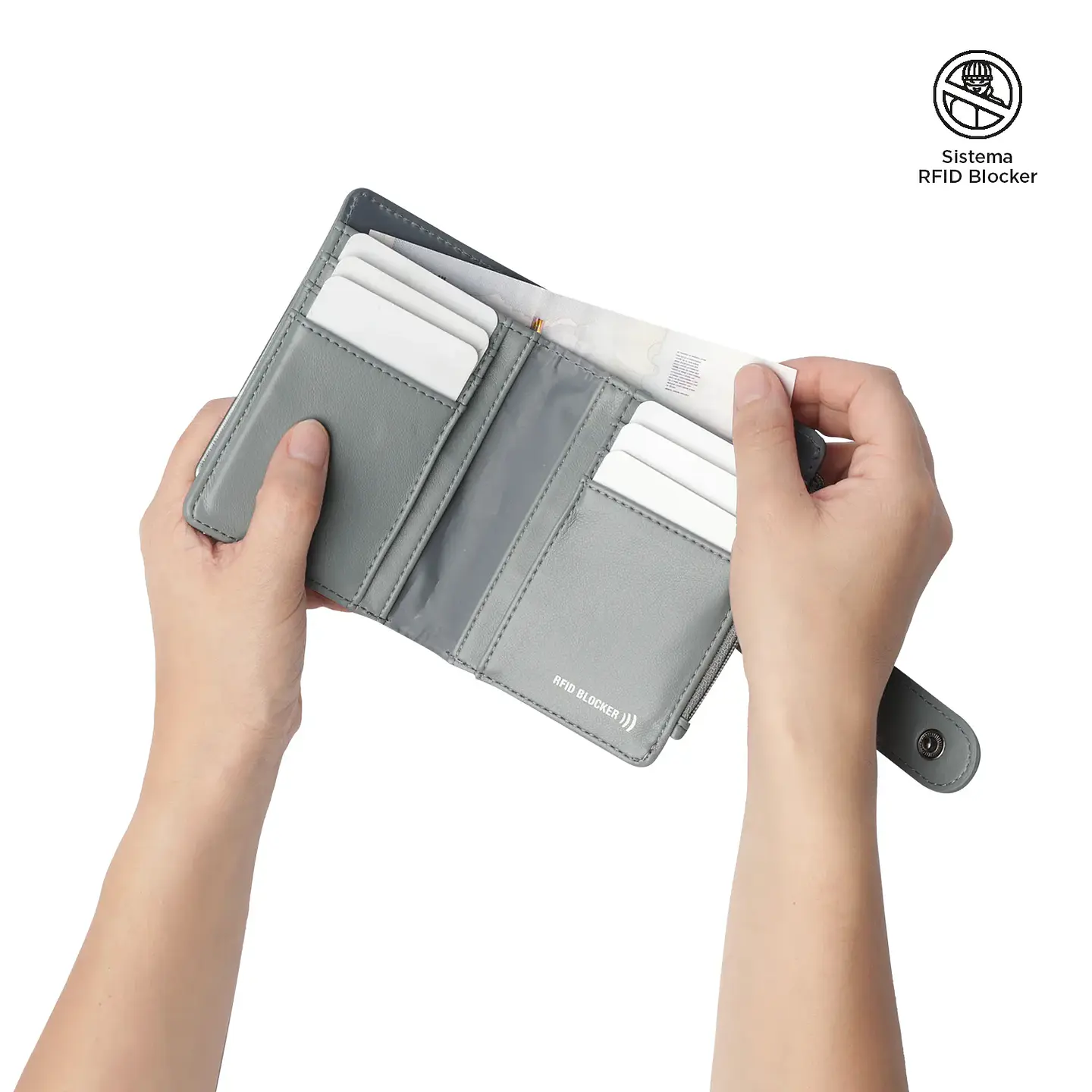 Billetera Totto Style Dull Con Rfid  14