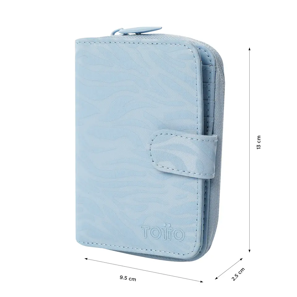Billetera  Totto Texture Twi con RFID Blocker 11