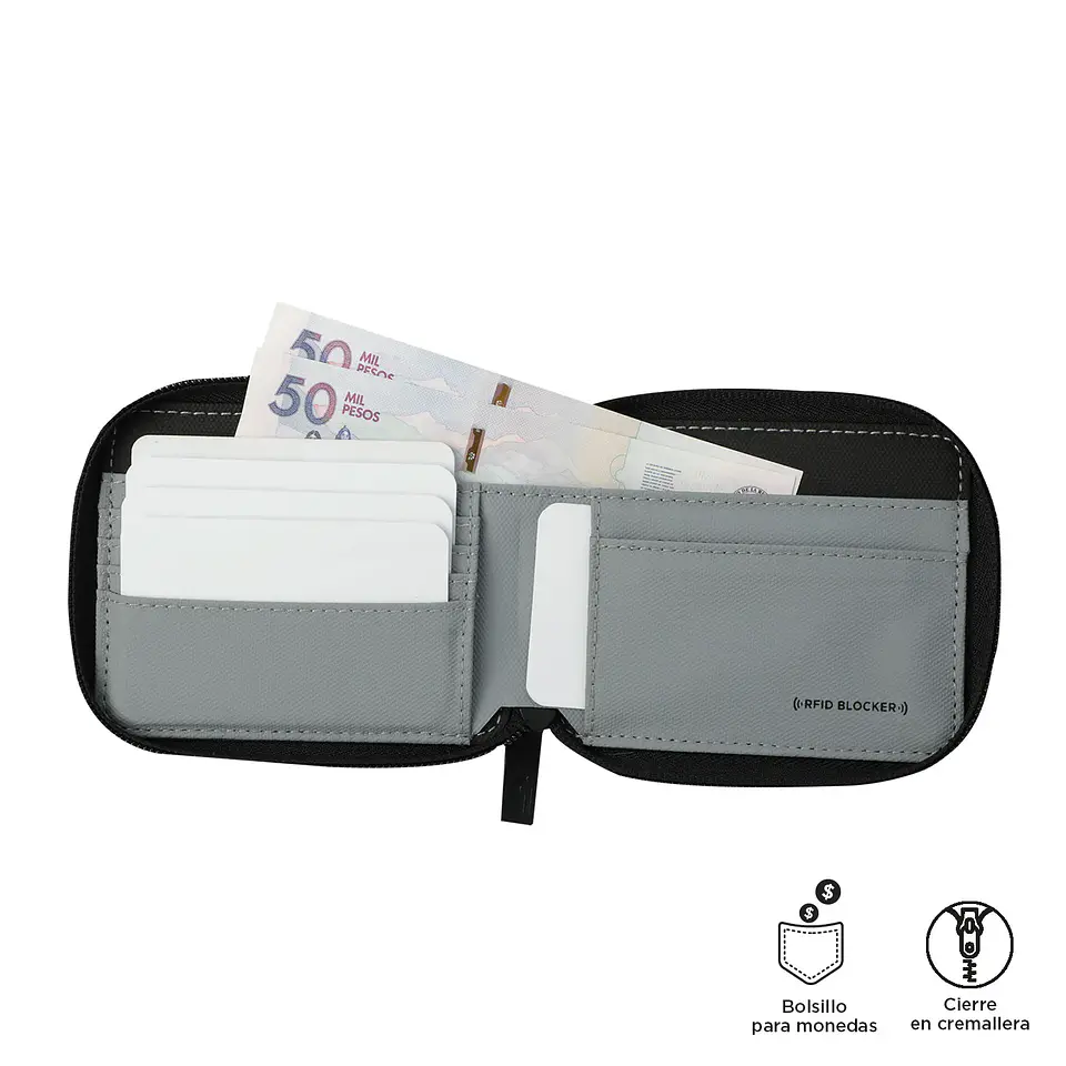 Billetera Totto Contrast Mad 2.0 con RFID Blocker 3