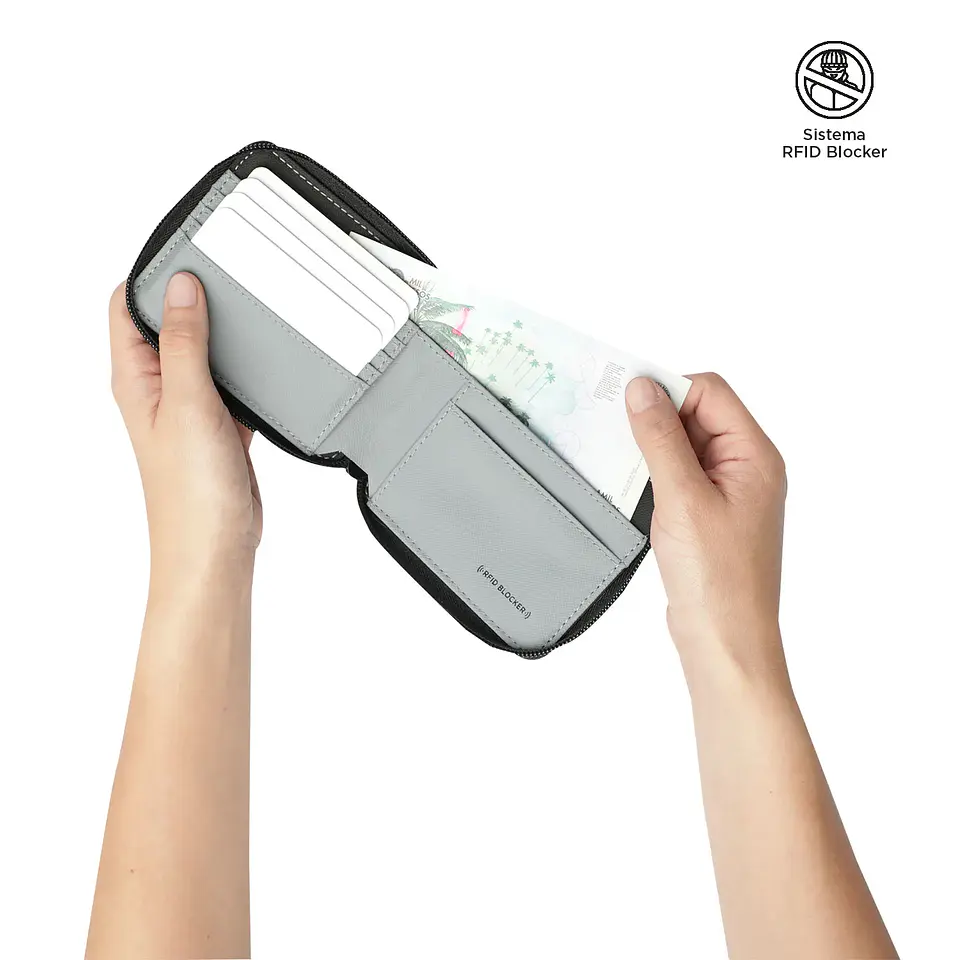 Billetera Totto Contrast Mad 2.0 con RFID Blocker 4
