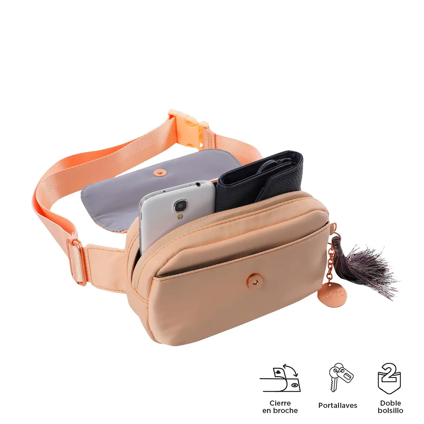 Riñonera Totto Para Mujer Corneana  2