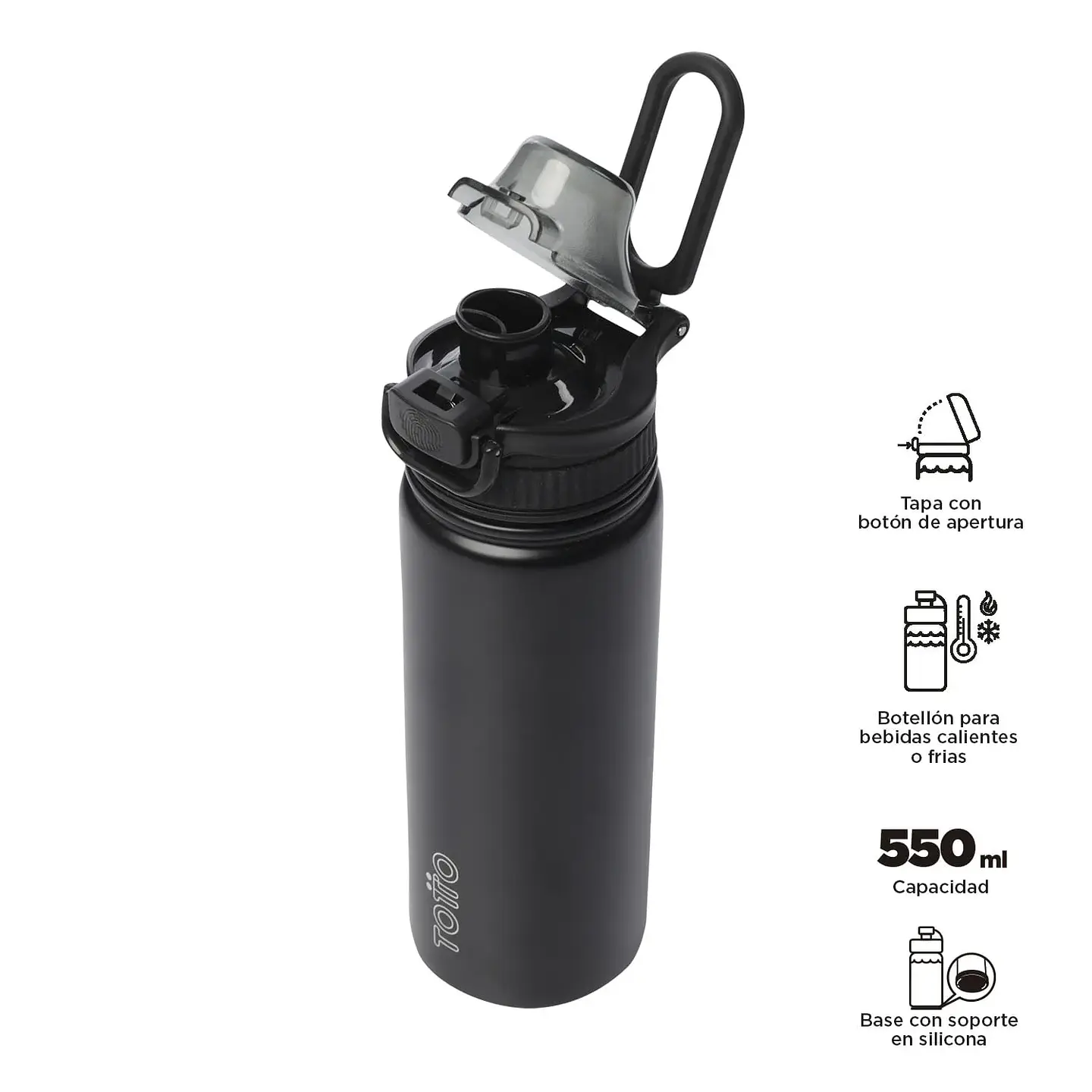 Botilito Totto Térmico Jet 550 ml  9