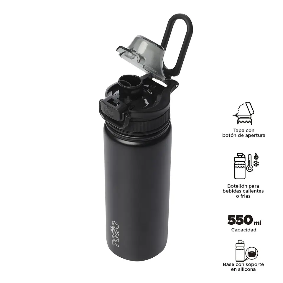 Botilito Totto Térmico Jet 550 ml  9