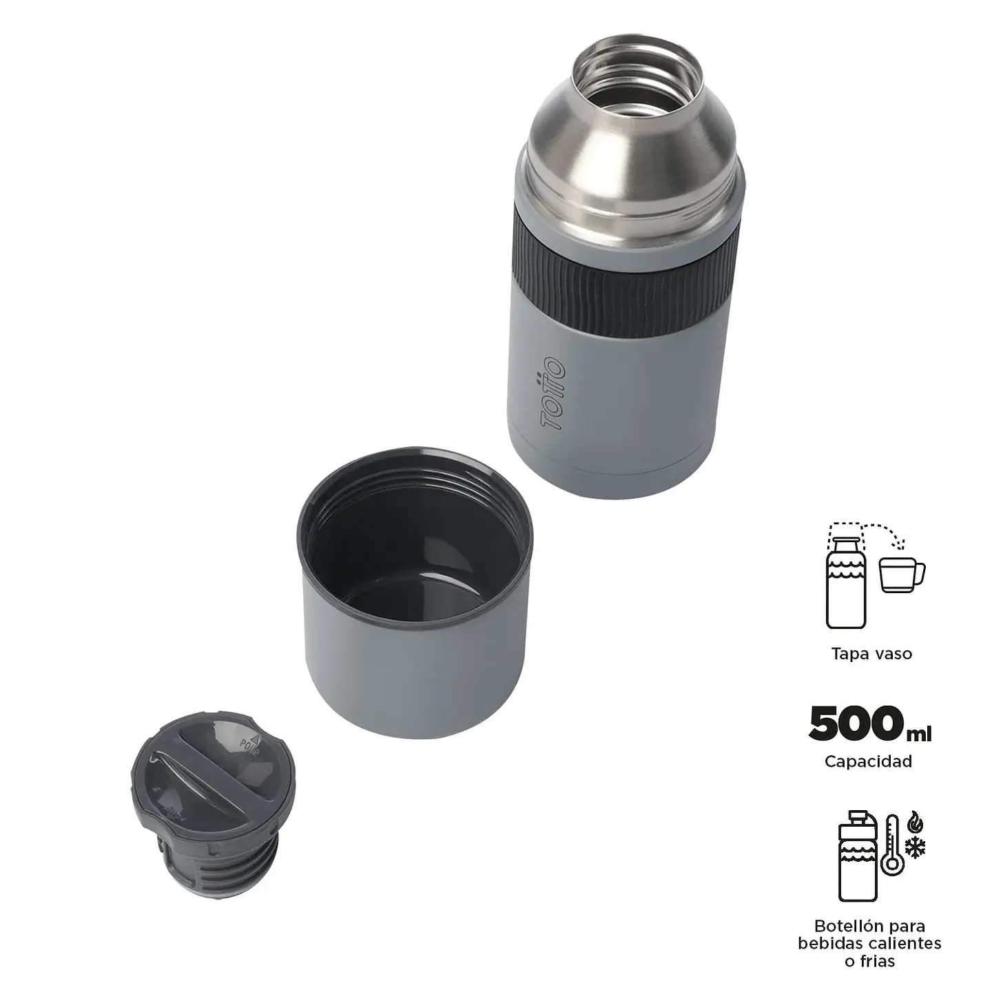 Botellon Totto Térmico Mug 500 ml 6