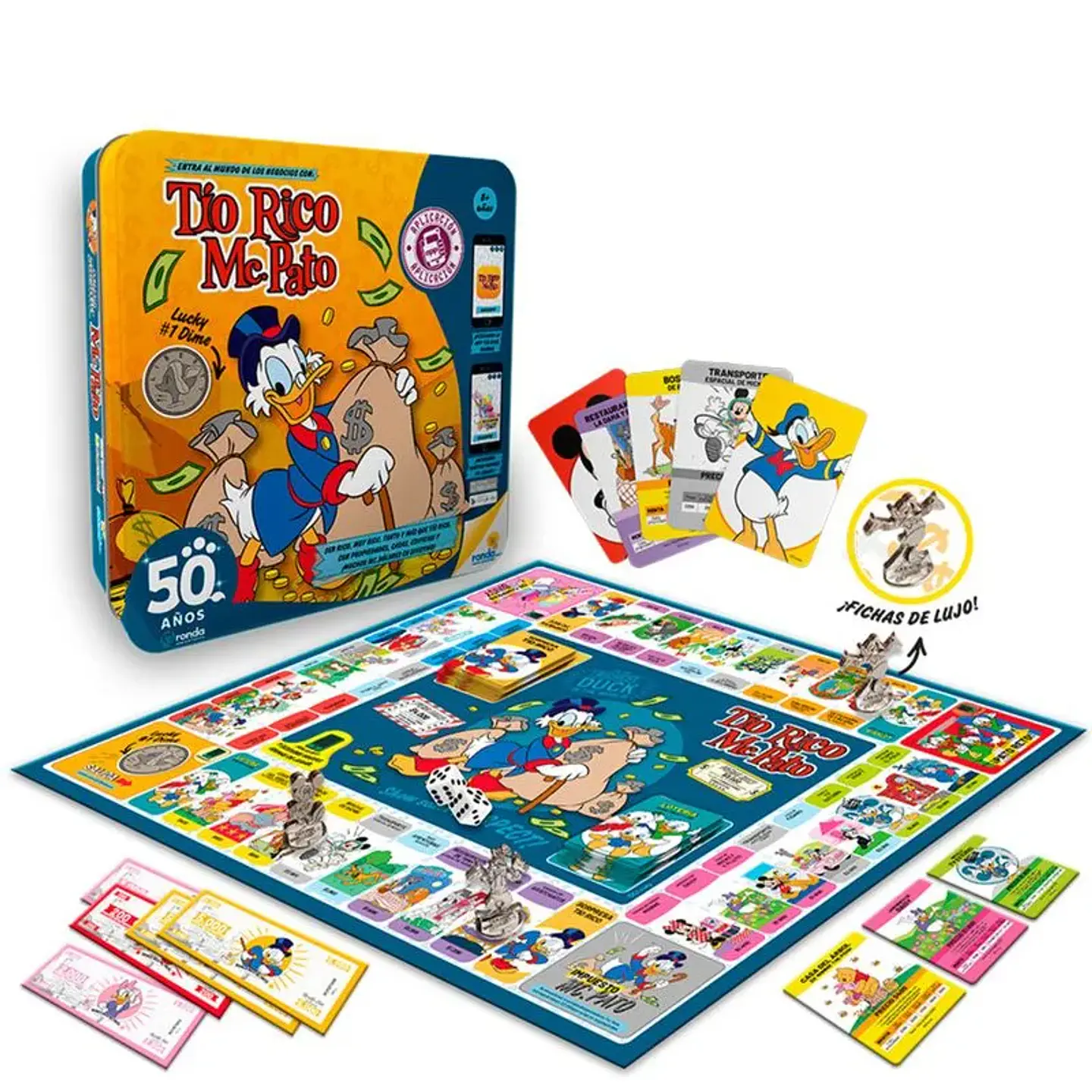 JUEGO TIO RICO MC. PATO PREMIUM LATA 2