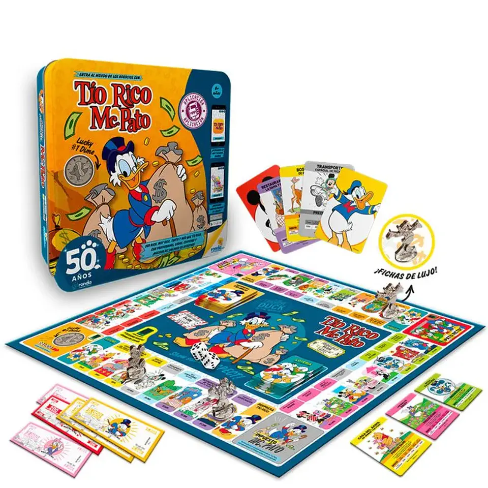 JUEGO TIO RICO MC. PATO PREMIUM LATA 2