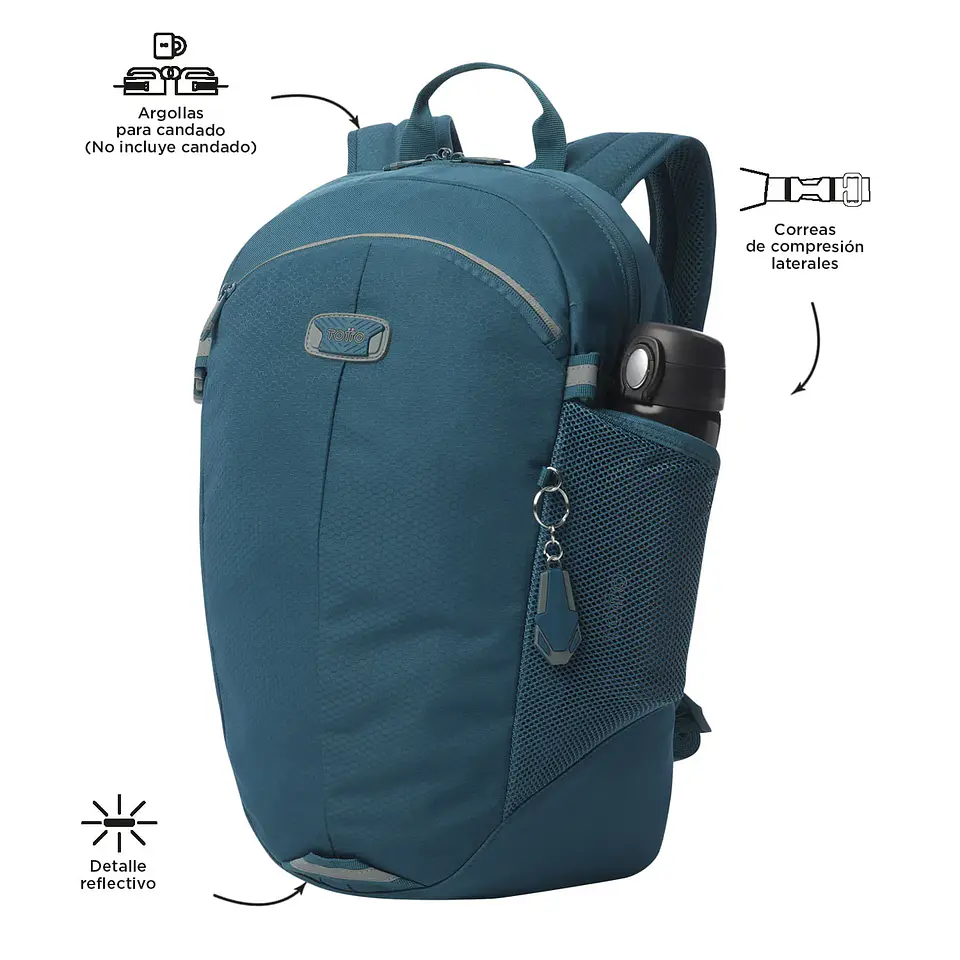 Morral Totto Con Porta Pc Deportto 19