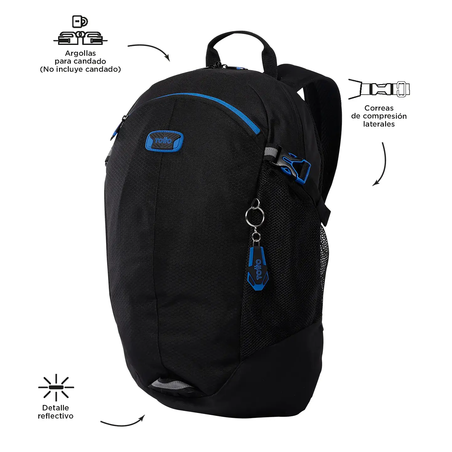Morral Totto Con Porta Pc Deportto 12
