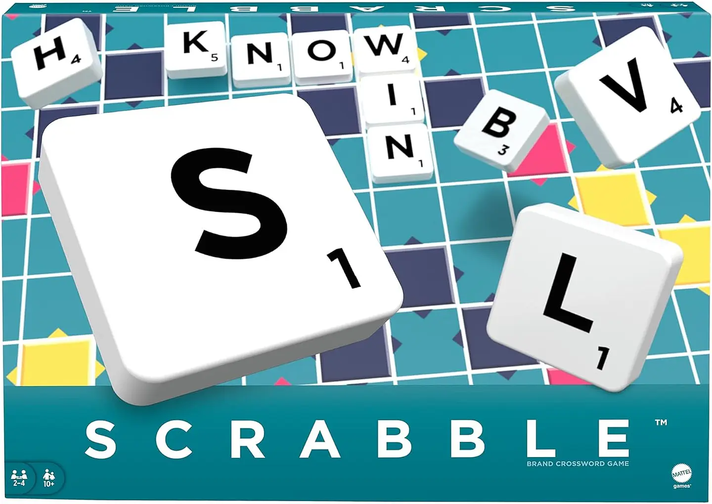 Mattel Juego De Mesa Scrabble Orginal  1
