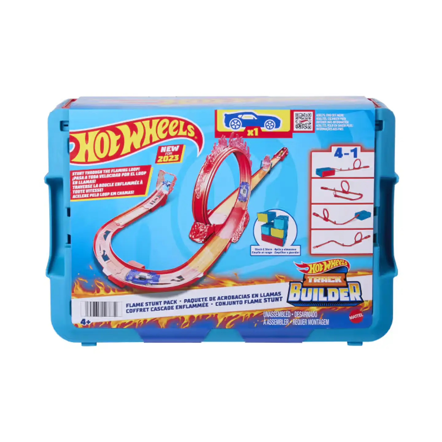 HOTWHEELS PISTA TRACK BUILDER GRANDE 1