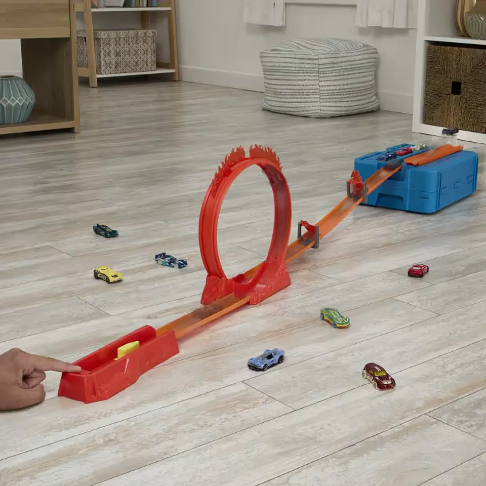 HOTWHEELS PISTA TRACK BUILDER GRANDE 6