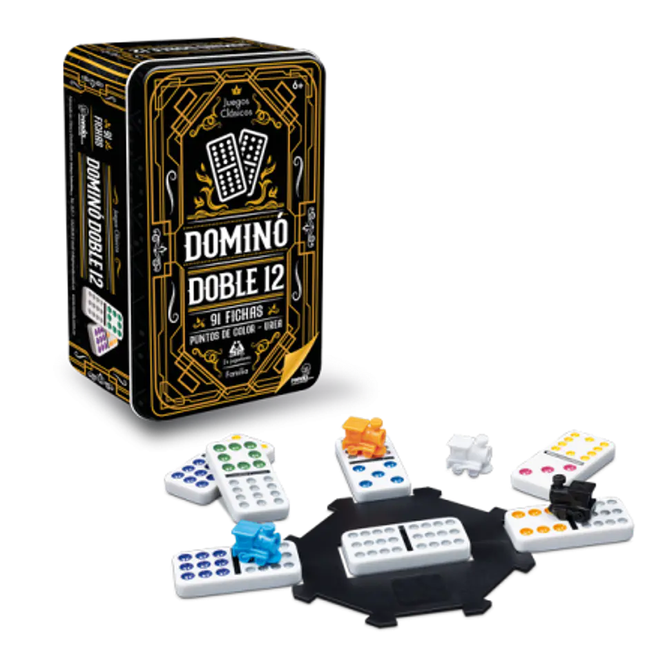 DOMINO LATA DOBLE 12 2