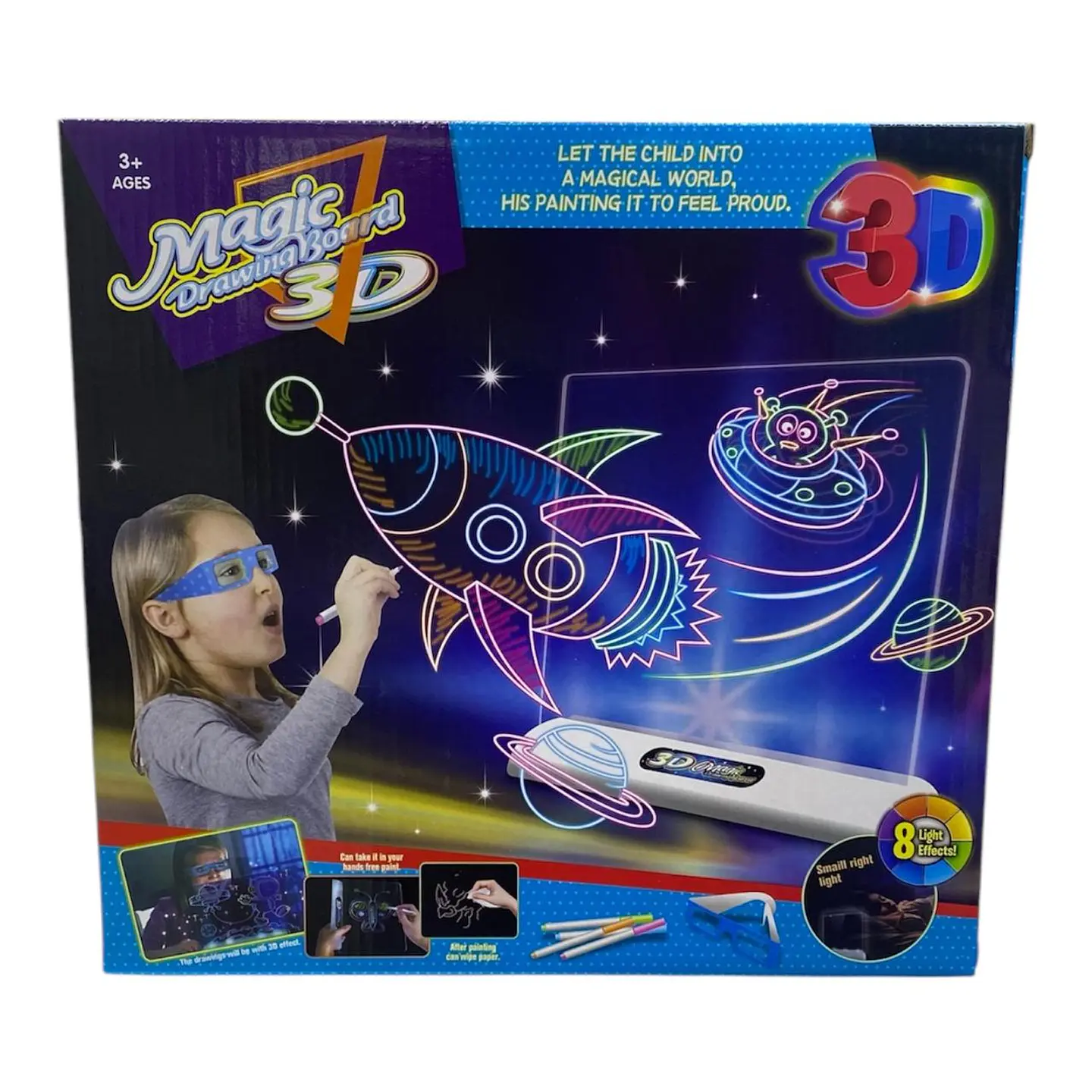 Tablero De Dibujo 3D 3