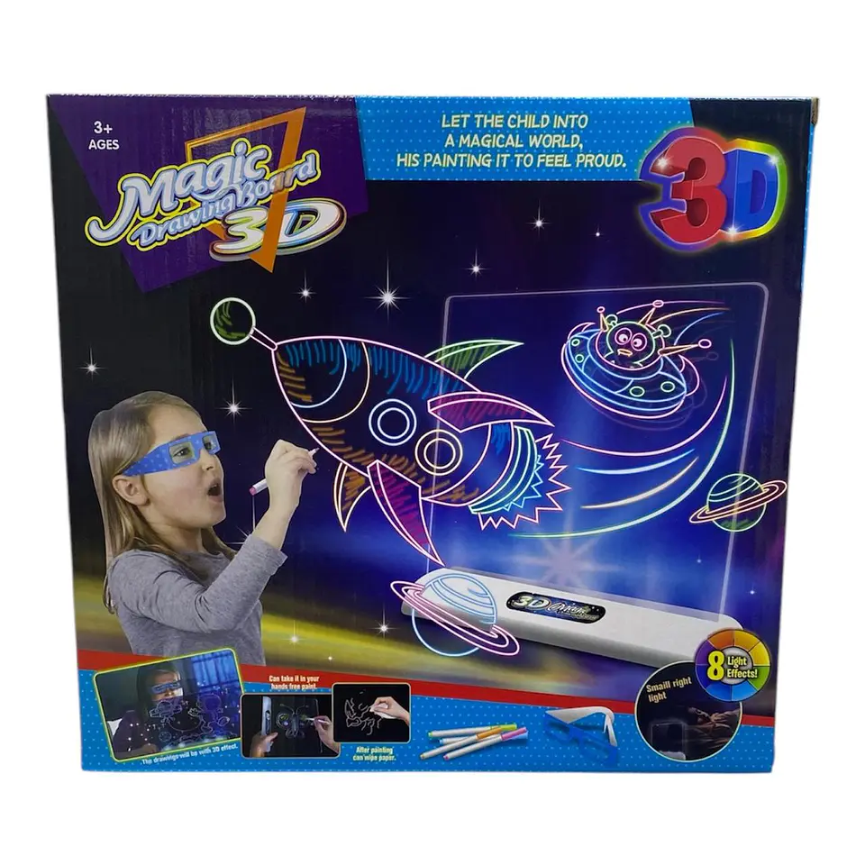 Tablero De Dibujo 3D 3