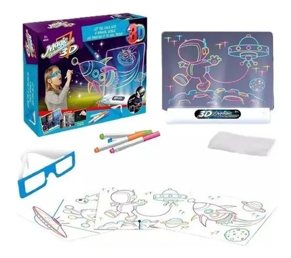 Tablero De Dibujo 3D 1