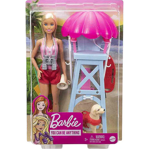 Muñeca Barbie Salvavidas Mattel