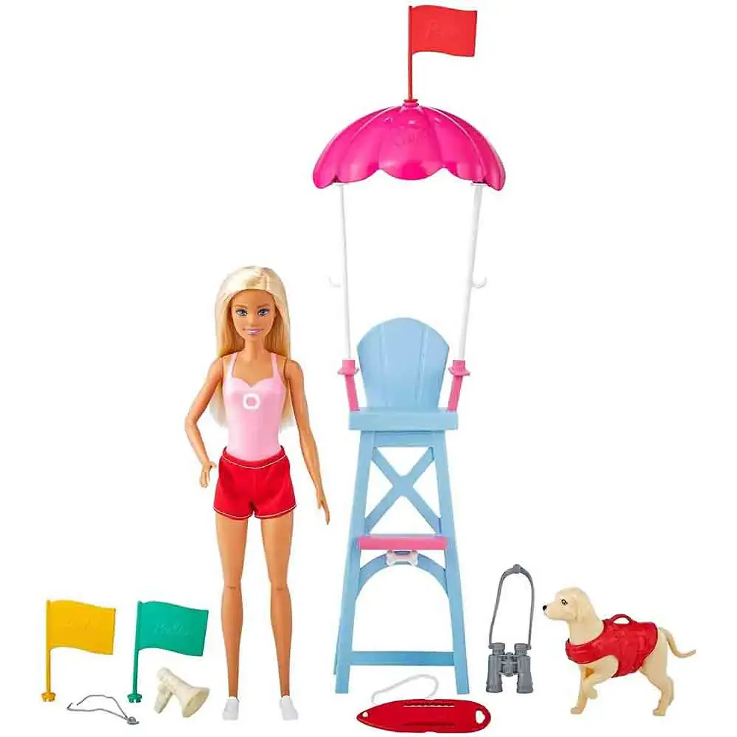 Muñeca Barbie Salvavidas Mattel 2