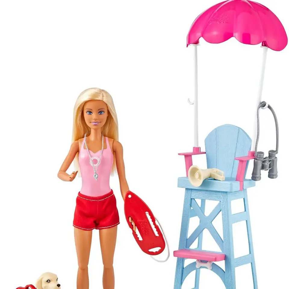 Muñeca Barbie Salvavidas Mattel 3