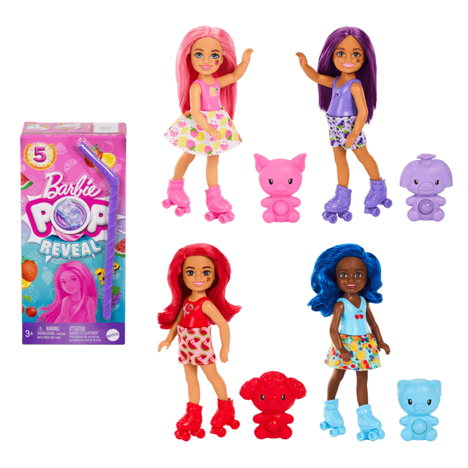 Barbie Pop Reveal Muñeca Serie de Frutas Chelsea 7
