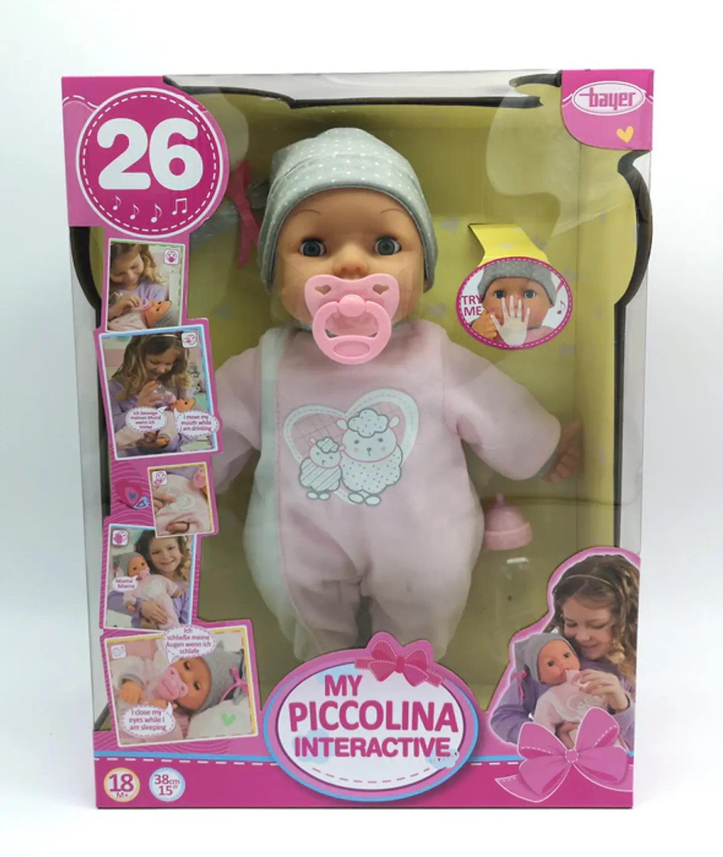 Mi Piccolina Interactiva 38cm 2
