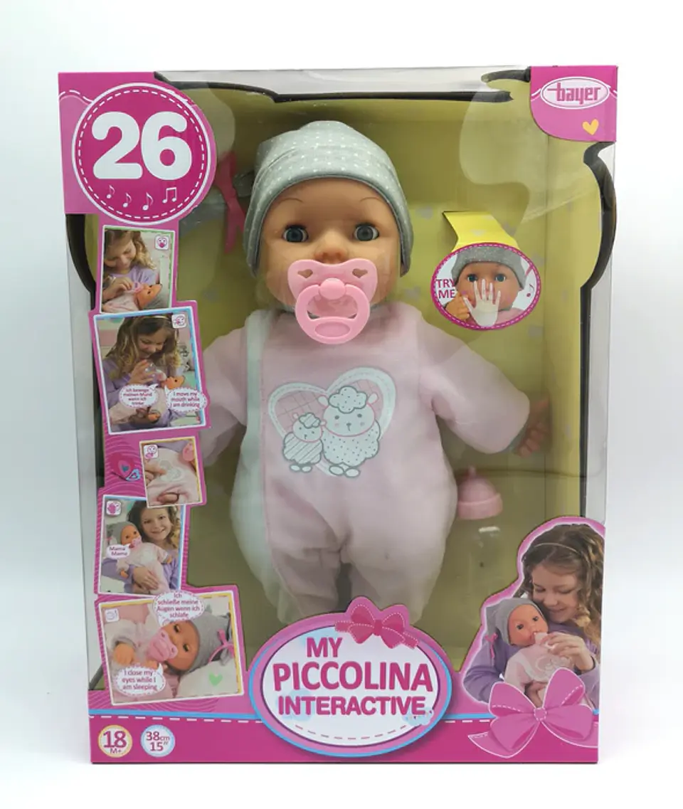 Mi Piccolina Interactiva 38cm 2