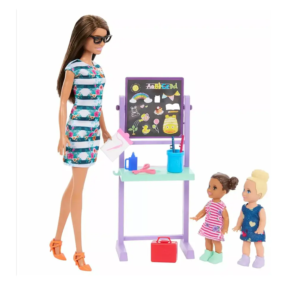  Barbie Set De Juego Primer Día De Clases 2