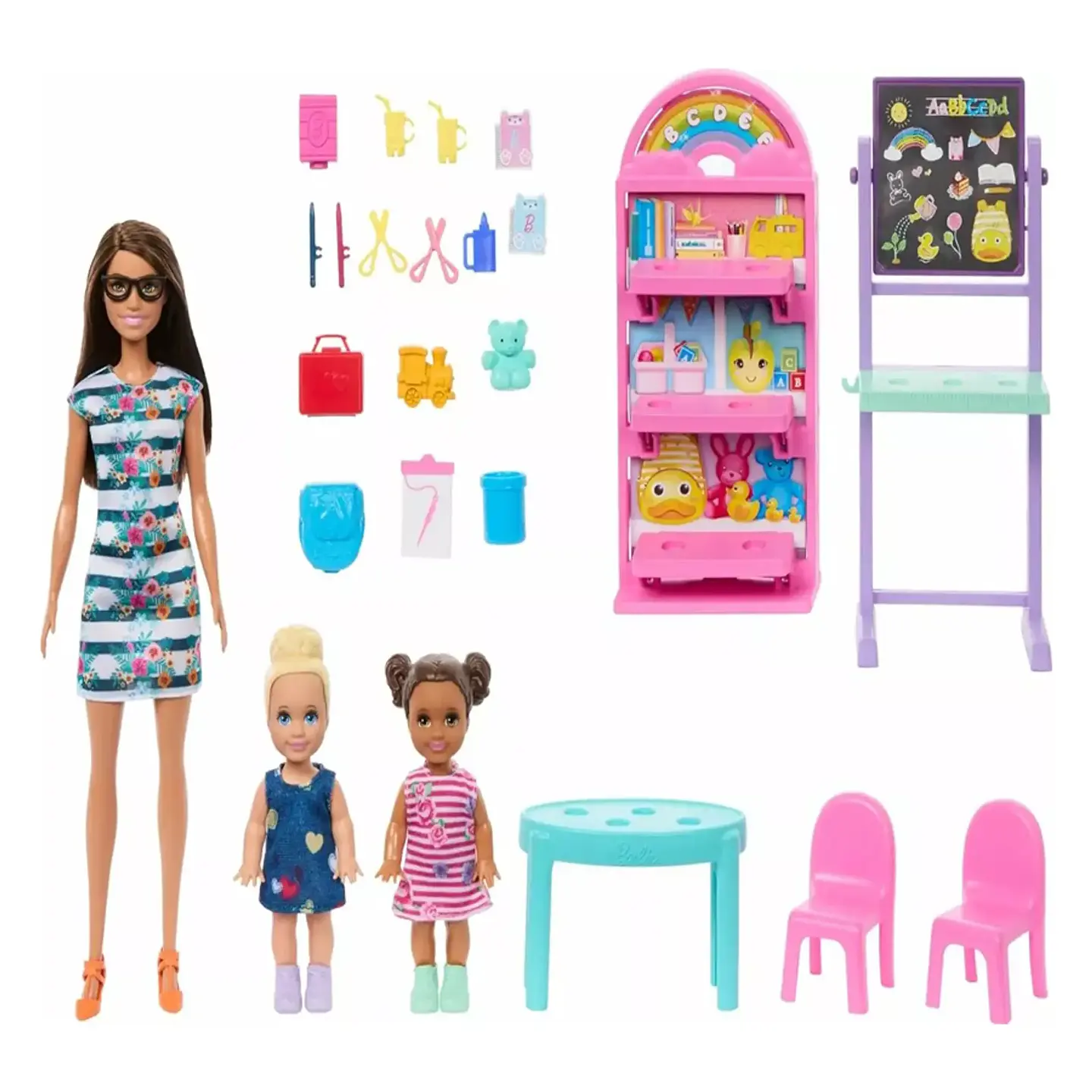  Barbie Set De Juego Primer Día De Clases 3