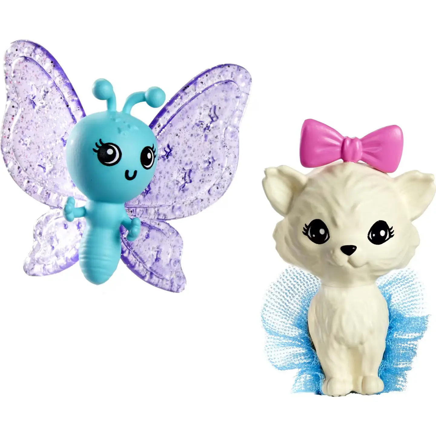 Muñeca Barbie Con Dos Mascotas De Cuento De Hadas 3