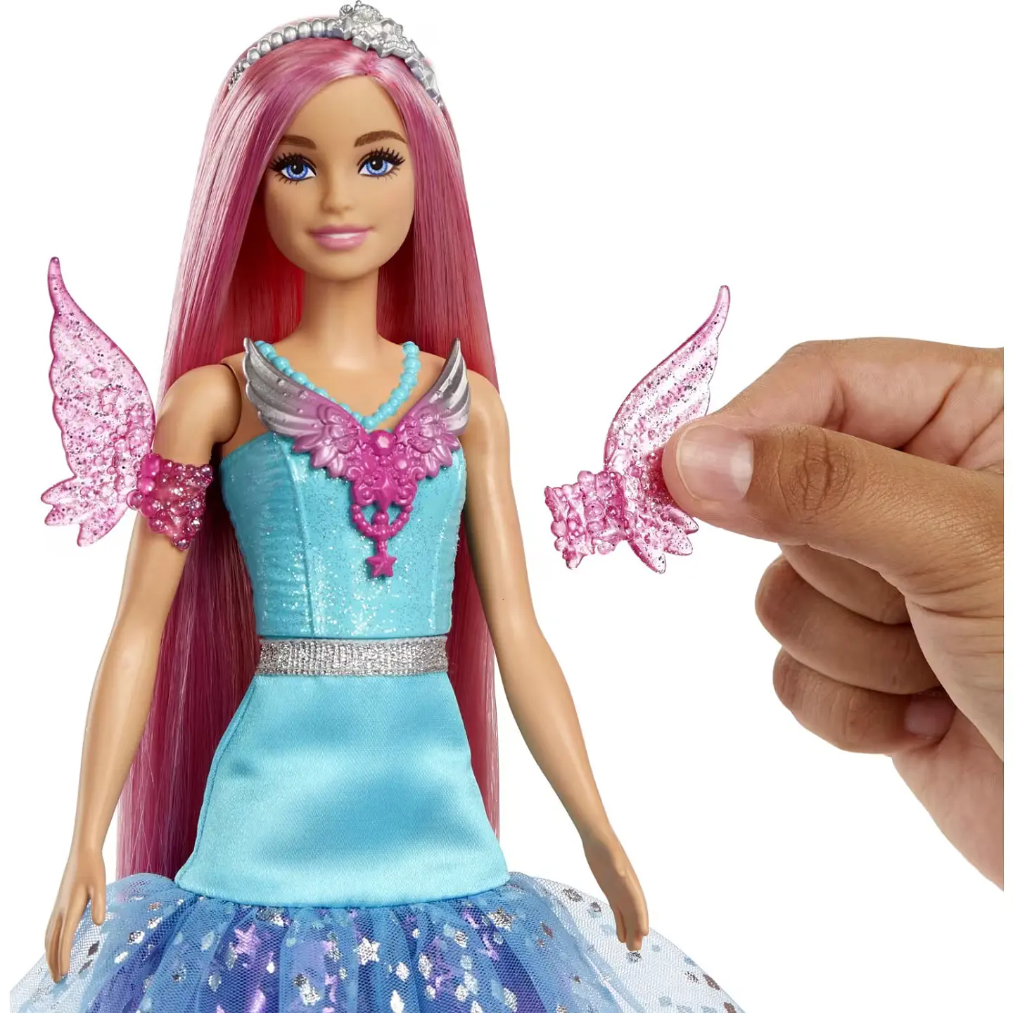 Muñeca Barbie Con Dos Mascotas De Cuento De Hadas 4