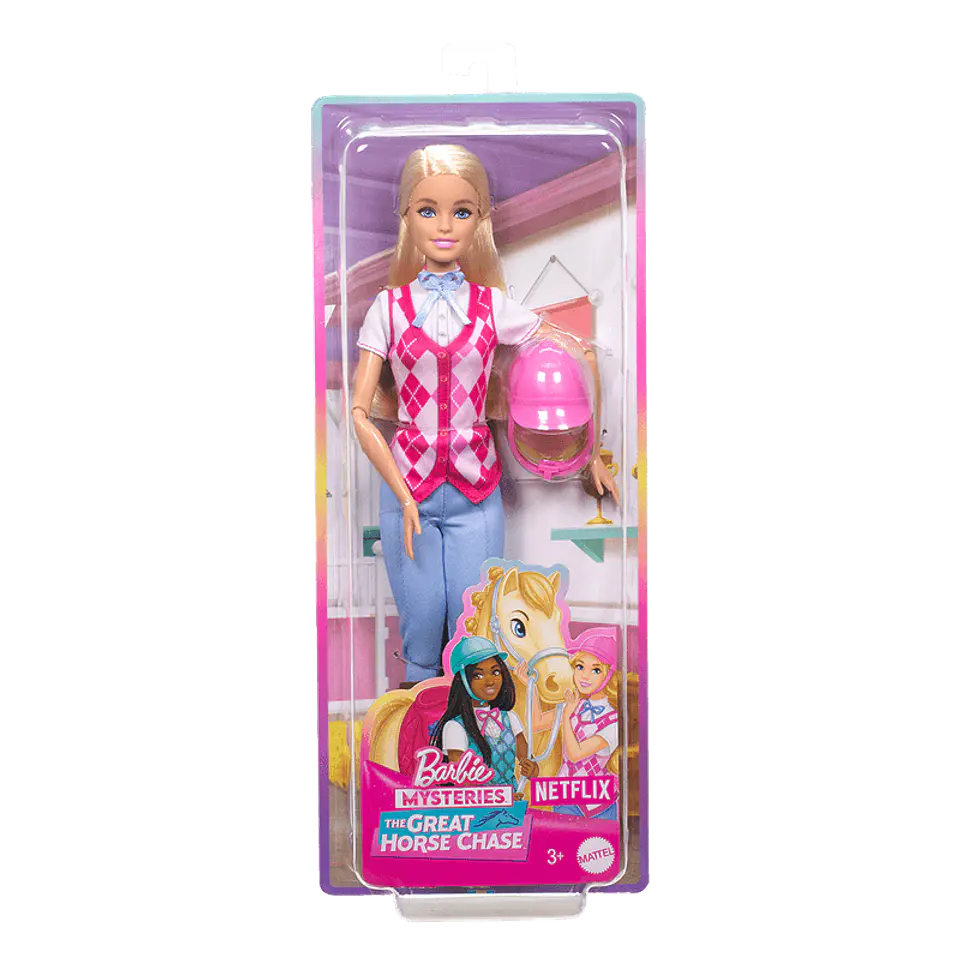 Barbie Muñeca Malibú Equitación 1