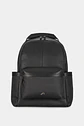 Morral Velez San Patricio de cuero y lona para hombre - Miniatura 1