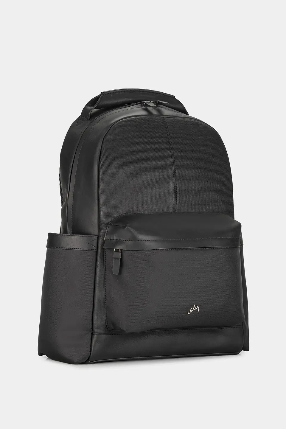 Morral Velez San Patricio de cuero y lona para hombre 3