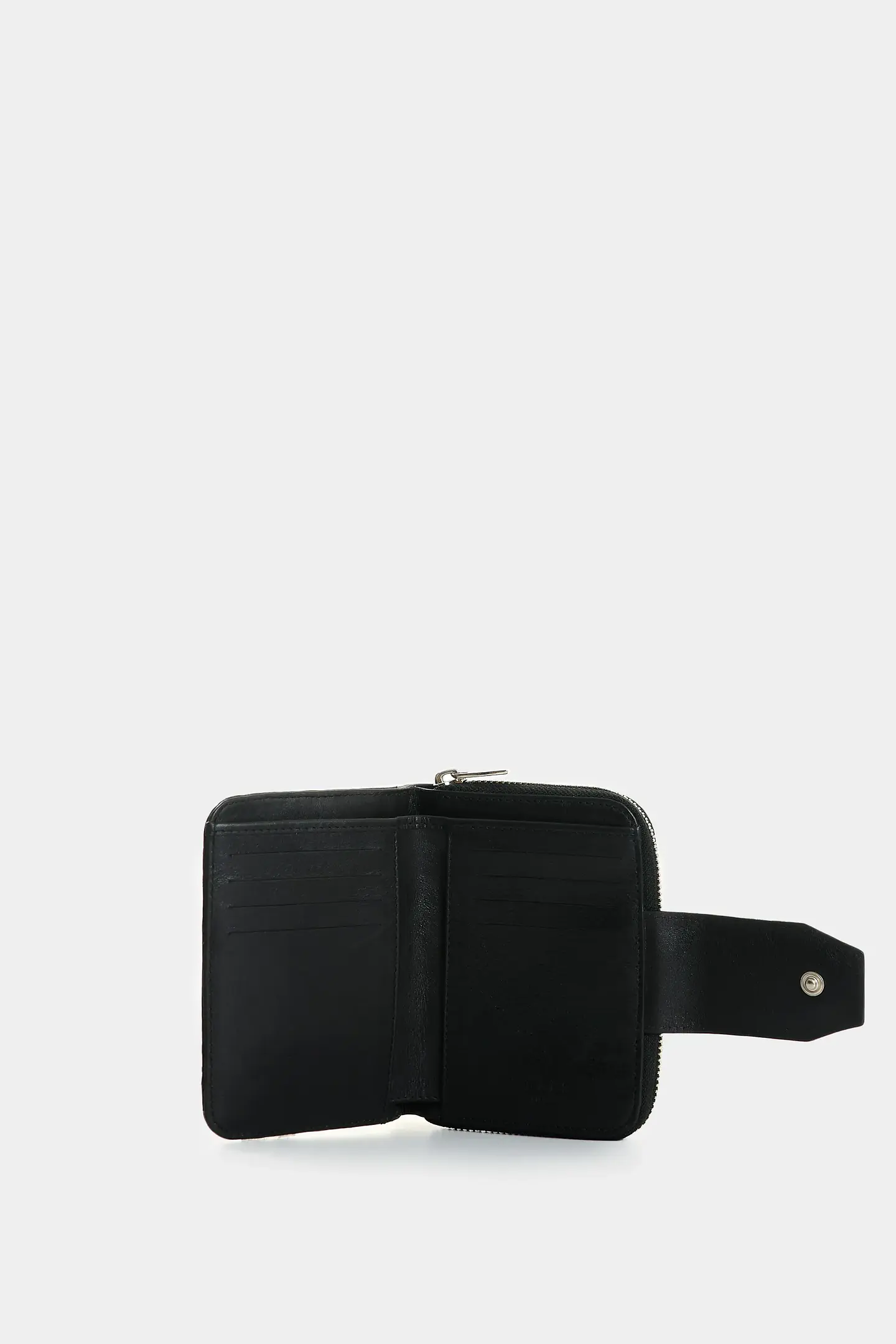 Billetera  Velez Hiedra de cuero para mujer grabado 2